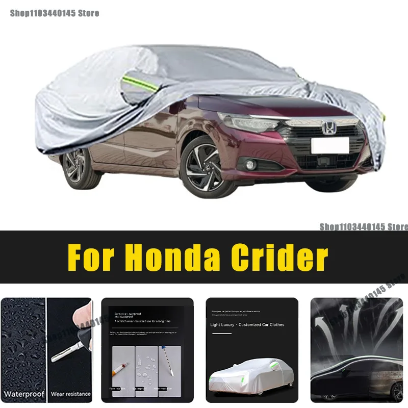 

Full Car Covers Outdoor Sun UV Protection Dust Rain Snow Oxford cover Protective For Honda Crider Accessories