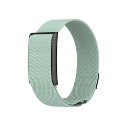 Nylon Sport Band Loop - Breathable & Adjustable Fitness Tracker Wristband, 22mm (Green 2)