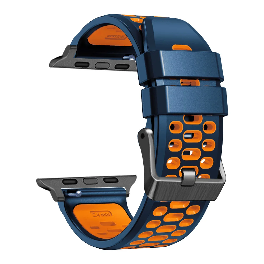 Breathable Sports Silicone Watchband Bracelet