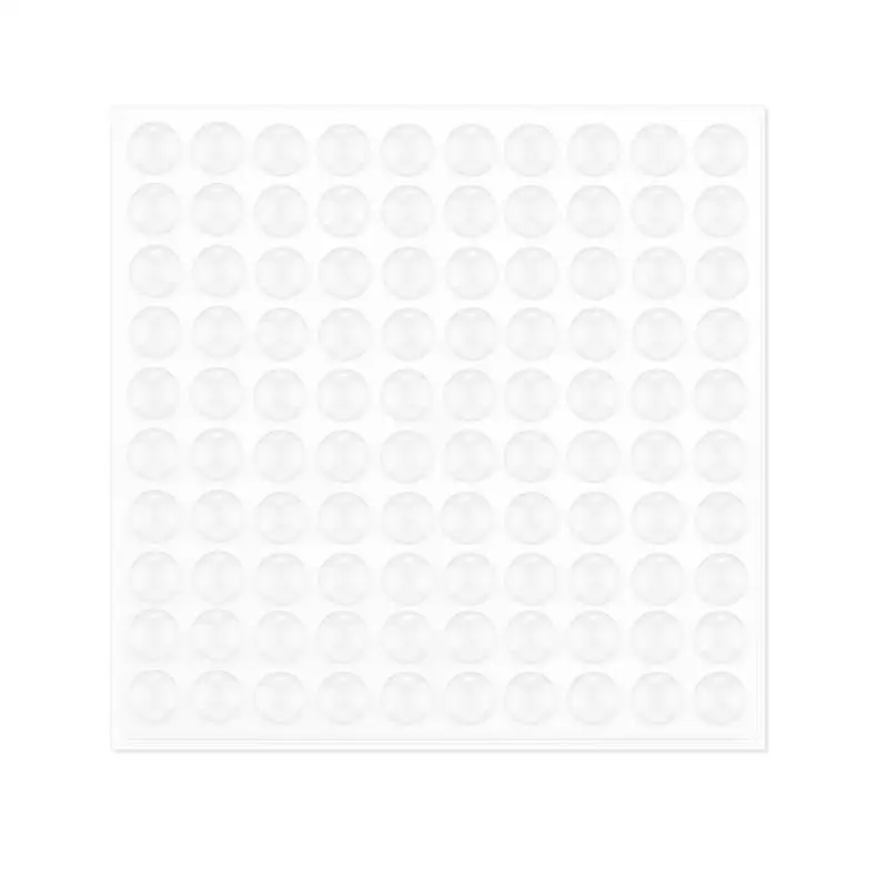 Door Sticker Paste Silicone Cushion Cabinet Silencer Rubber Mat Furniture Anti-Collision Anti-Skid Rubber Particle 36/64/100Pcs