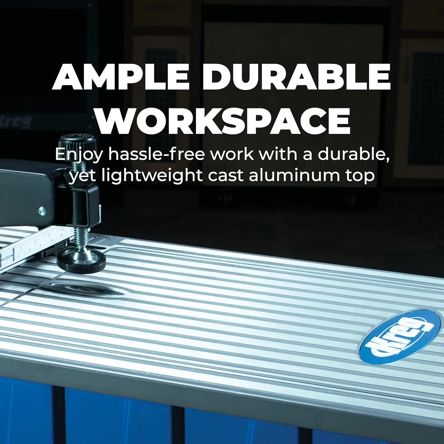 

Kreg DB210 Foreman Pocket-Hole Machine - Automatic Pocket-Hole Jig System - Extremely Easy to Set Up & Use - Build with Twice