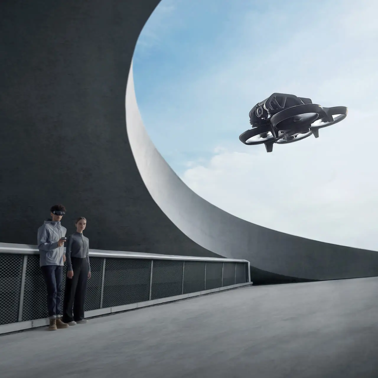 DJI AVATA   FPV , 4K HD ī޶, ʱ 155  FOV, 緯  , HD  