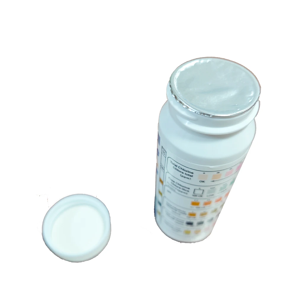 6 in 1 Professional 6.2-8.4ph Paper Ph Test Strips 50 Strips Water Soil Acidity Swimming Pool Alkalinity Hardness Test Tool ph indicator test strips