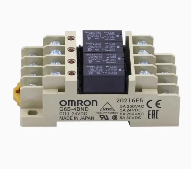2 Relè Omron G6B-1174P-US-24VDC A 4 Pin - 24V CC - Nuovi In Confezione Originale - Foto 2