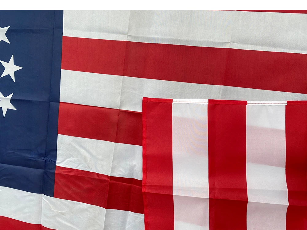 Betsy Ross 13 Star USA American Flag - Detail View 7