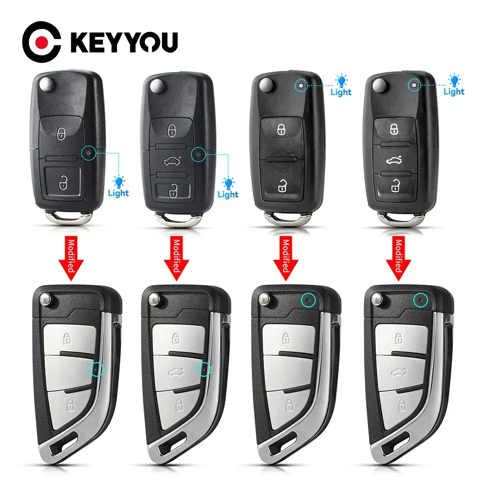 Enhanced Car Key Case Housing Replacement