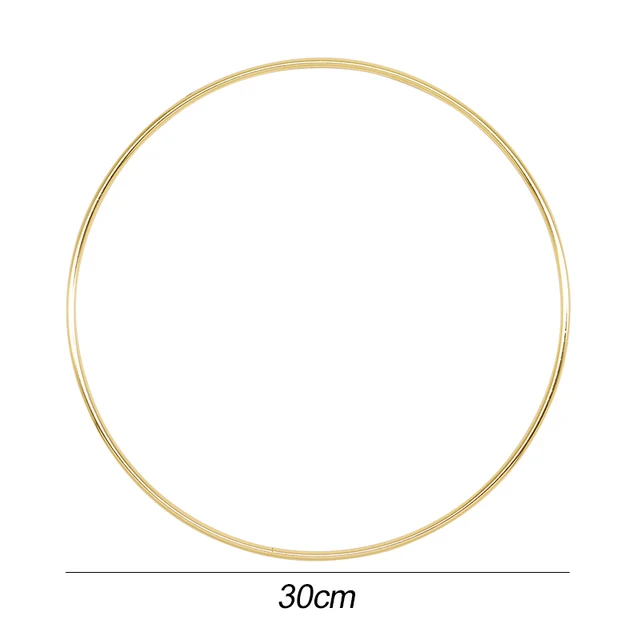 Ramadan Mubarak Decoration Metal Ring Hoop Hanging Artificial Flower Wreath DIY Muslim Islam Holiday Party Eid Mubarak Banner 30cm metal hoop