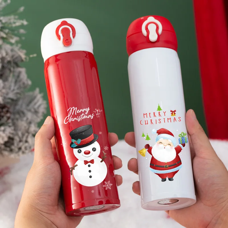 Christmas Thermos Cup Girls Water Cup Convenient Net Drinking Water Bottle  Creative Children's Student Gift Cup - China Christmas Cup and Christmas  price