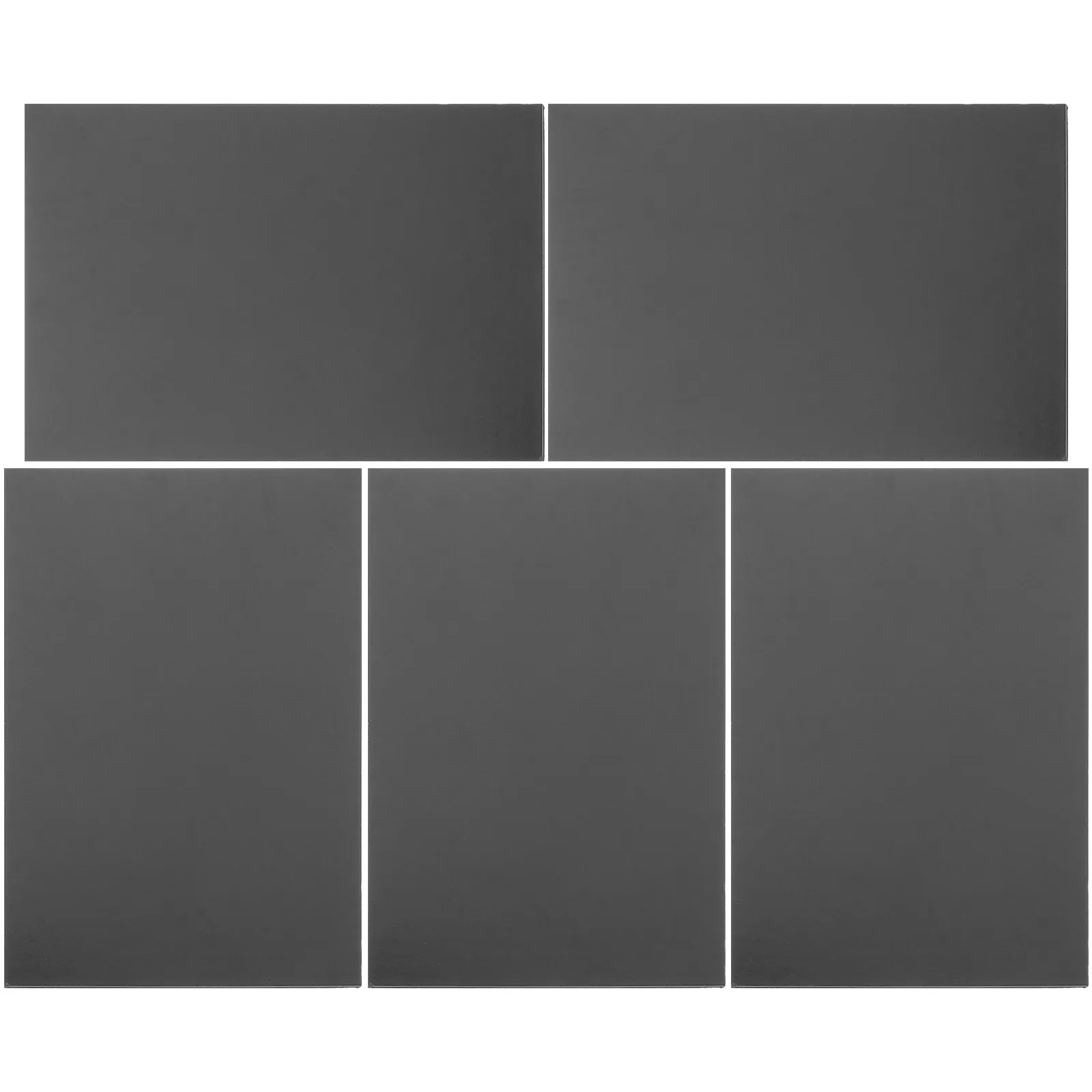 5Pcs 접착식 자기 시트 사진 그림용 유연한 홀드 공예 자석 DIY 벽 예술 냉장고 디스플레이