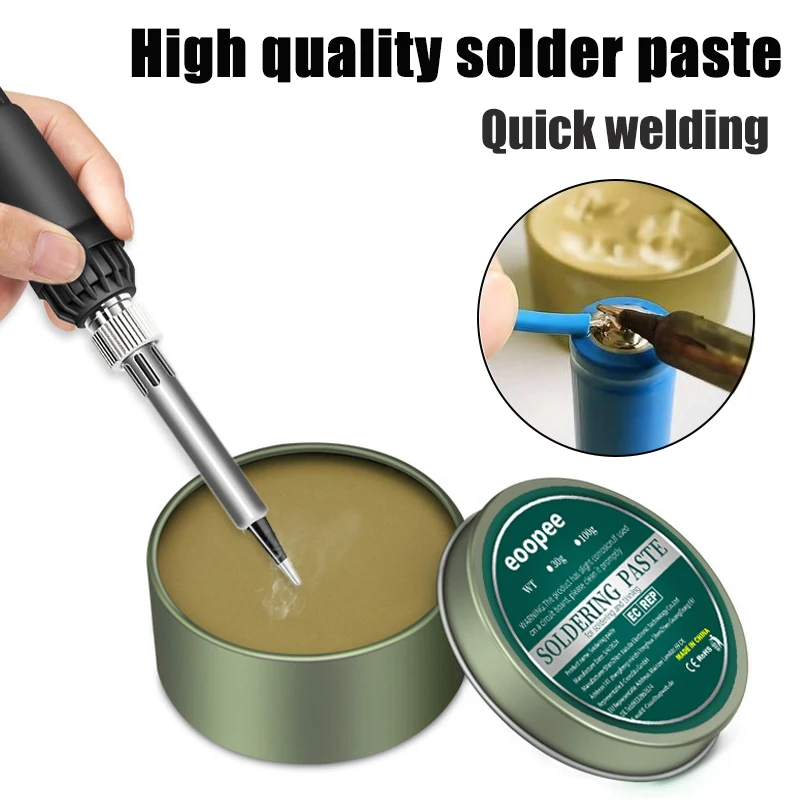 Solder Paste 10g/30g/100g Rosin Flux Lead-free Easy to Soldering Soldering Iron Repair Iron Sheet Flux Oil