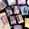 MINKYS Kawaii 20pcs/50pcs Kpop Sleeves 3 inch Toploader Card Bag Photocard Sleeves Idol Photo Cards Protective Storage Bag 5