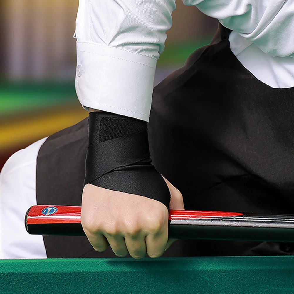 Billiards Glove Wrist Trainer Improve Billiards Skills Portable Snooker Wristband for Outdoor Adults Practice Women Men Training