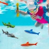 Summer Diving Training Toys Torpedos Sharks Octopus Underwater Water Games Training Swimming Pool Gifts Set Toys For kids 2