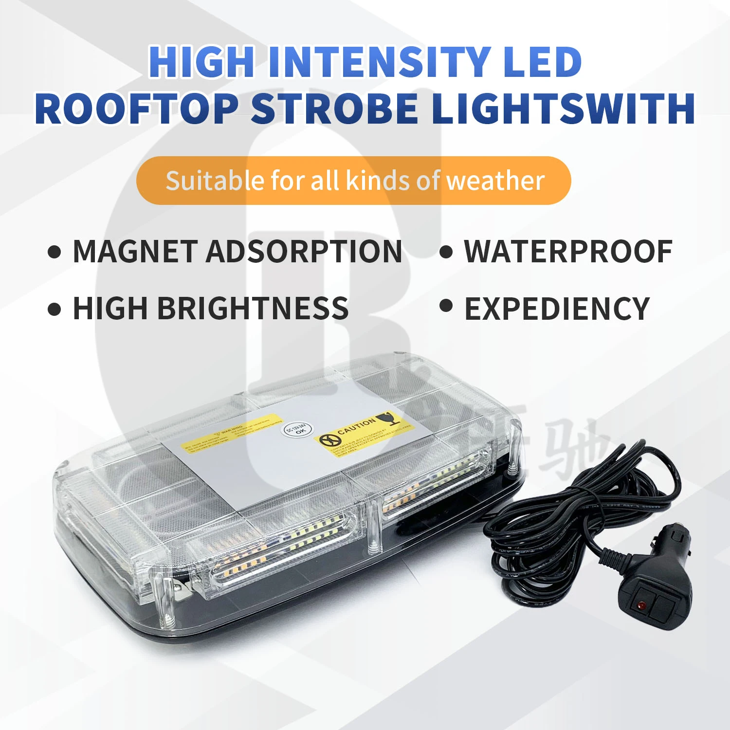 

Автомобильная лампа на крышу, 12 В, 24 В, водонепроницаемая, полицейская лампа-стробоскоп, 72 светодиода, янтарный аварийный сигнал для автомобилей, грузовиков, внедорожников