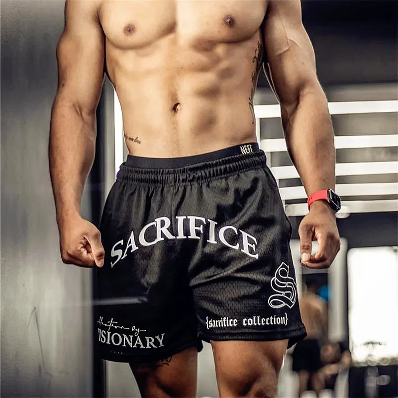 2024 Summer Men Short New Men 2 IN 1 Sport Running Short Casual Shorts Hip Hop Fitness Fast Dry Breathable Double-deck Shorts 2