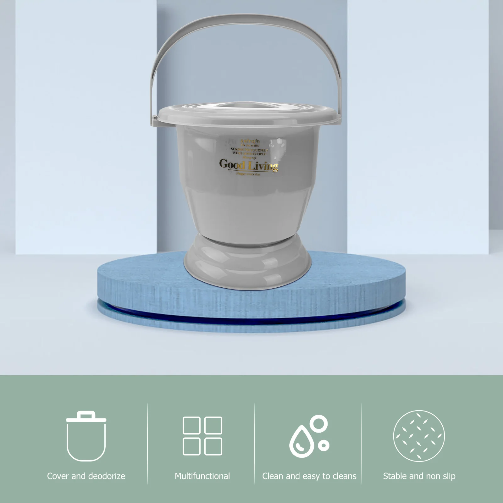 

Писсуар с крышкой Детский спиттонный бытовой автомобиль для детей покрывало пластиковый контейнер для ведра контейнер для пожилых людей