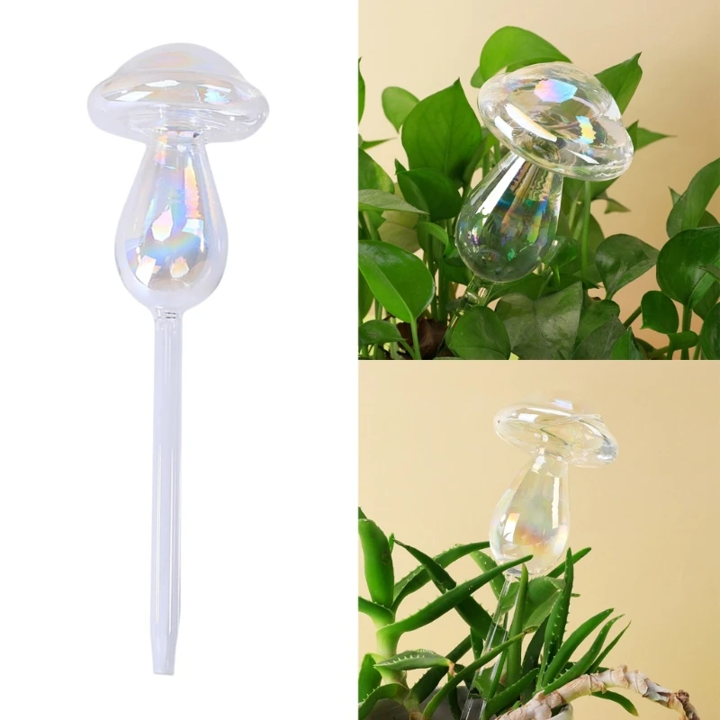 

3pcs Plant Watering Globes Device Mushroom Self Watering Planter Insert Automatic Water Irrigation Device for Indoor Dropship