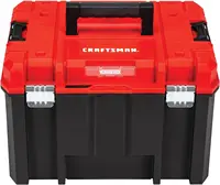 VERSASTACK Deep Tool Box, Lockable, 17-in. (CMST17825) Bi-material Handle on Top of Each Unit for Easy and Comfortable Lifting 1