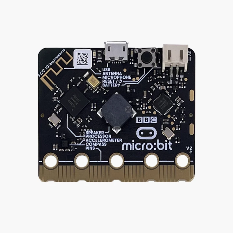BBC Micro:Bit V2 upgrade Processor Capacitive Touch Sensor Onboard Speaker Microphone 5.0,EDU BIT, robot,Display,Expansion board