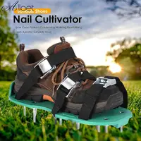 Gardening Walking Garden Yard Grass Cultivator Scarification Aerator Nail Shoes 1
