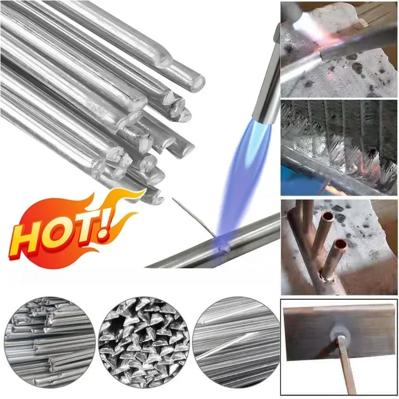 Low Temperature Easy Melt Welding Rod 1.6mm/2.0mm for Soldering Aluminum Repairing welding rods aluminum welding rods welding wire tin solder rod