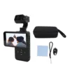5K Pocket Video Camera with 3.5 Inch Rotating Touchscreen HD 3 Axis Stabilization Wide Angle Action Camera for Travel Vlogging 1