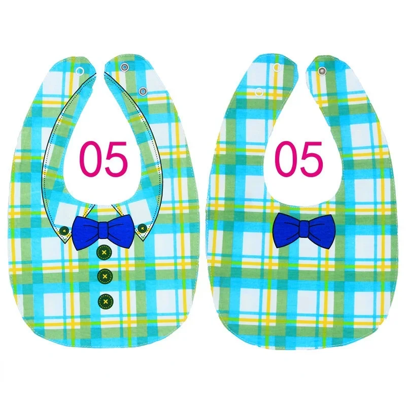 Baby Bibs Cotton Waterproof Gentleman Bow Tie Baby Scarf Adjustable Kids Bandana Bibs Infant Newborn Infants Burp Cloths