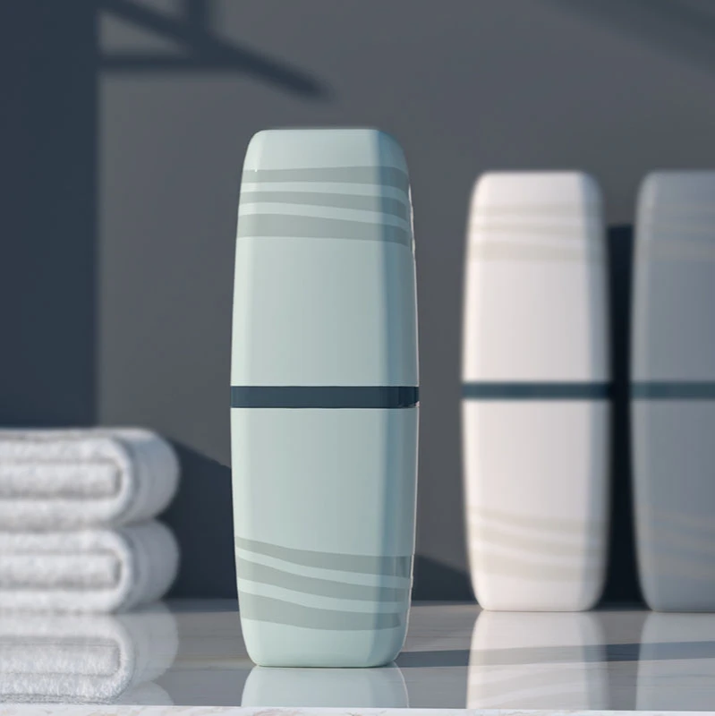 Portable Wash Cup Toothbrush Cup Mouthwash Toothbrush Household Set Tooth Cylinder Toothpaste Storage Box