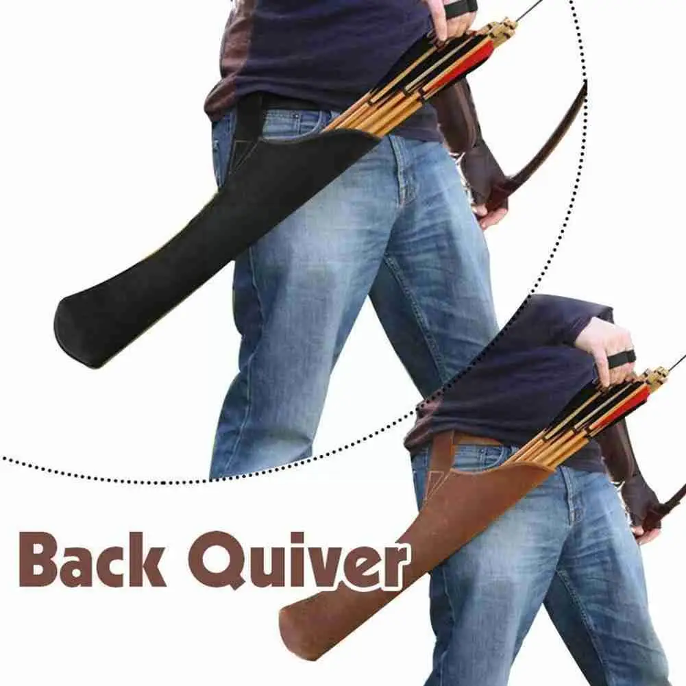 Medieval Vintage Leather Waist Belt Archery Quiver Arrow Holder Bow Shooting Hunting Steampunk
