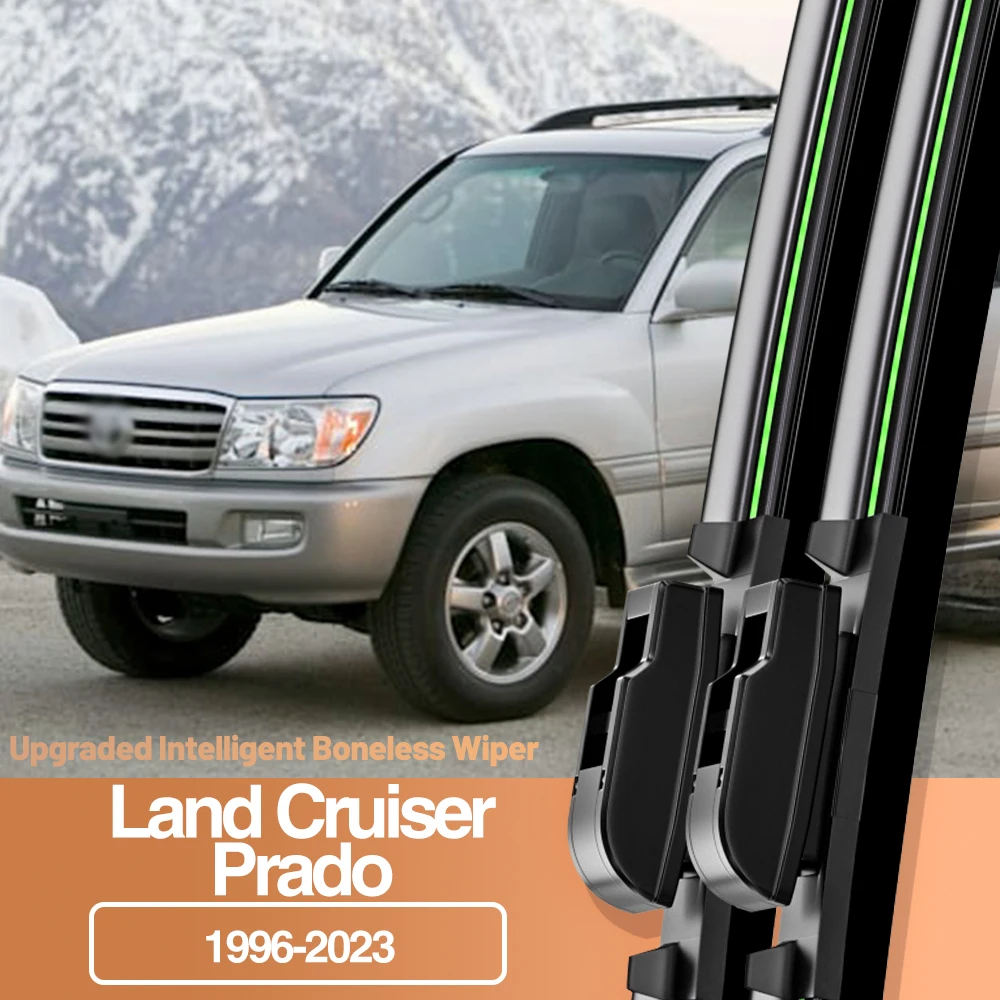 

2x For Toyota Land Cruiser Prado 90 120 150 1996-2023 Front Windshield Wiper Blades Windscreen Window Accessories 2002 2009 2019