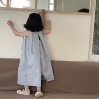 Robe coréenne pour filles, jupe en fibre, nouvelle collection été 2024, offre spéciale 1