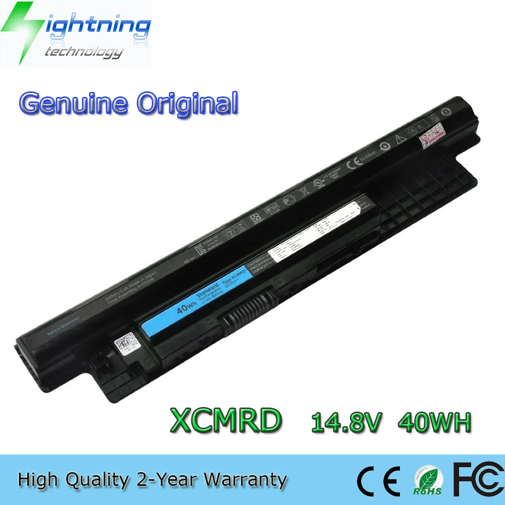 New Genuine Original XCMRD 14.8V 40Wh Laptop Battery for Dell Inspiron