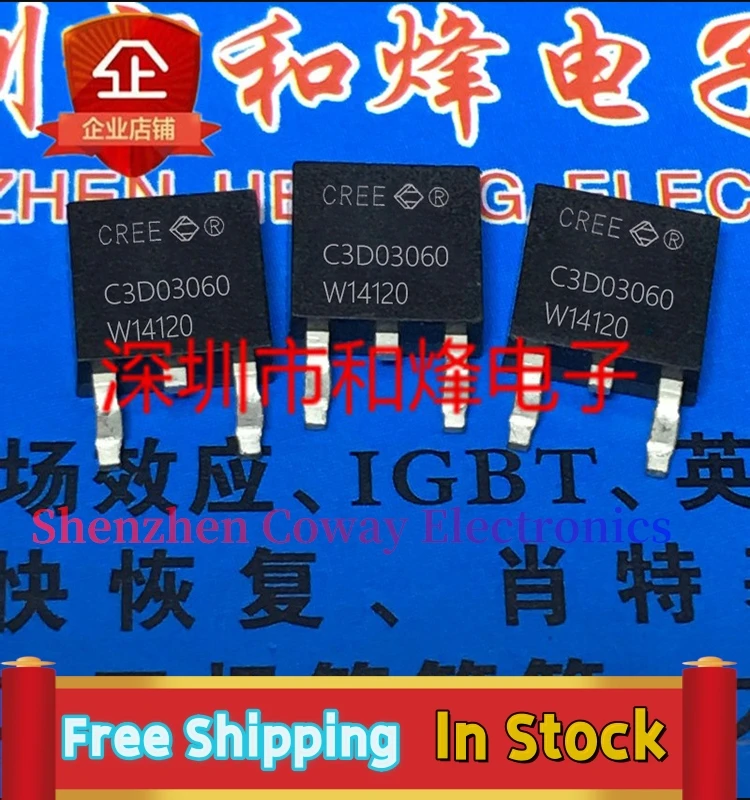 

10PCS-30PCS C3D03060 TO-252 MOS In Stock Fast Shipping