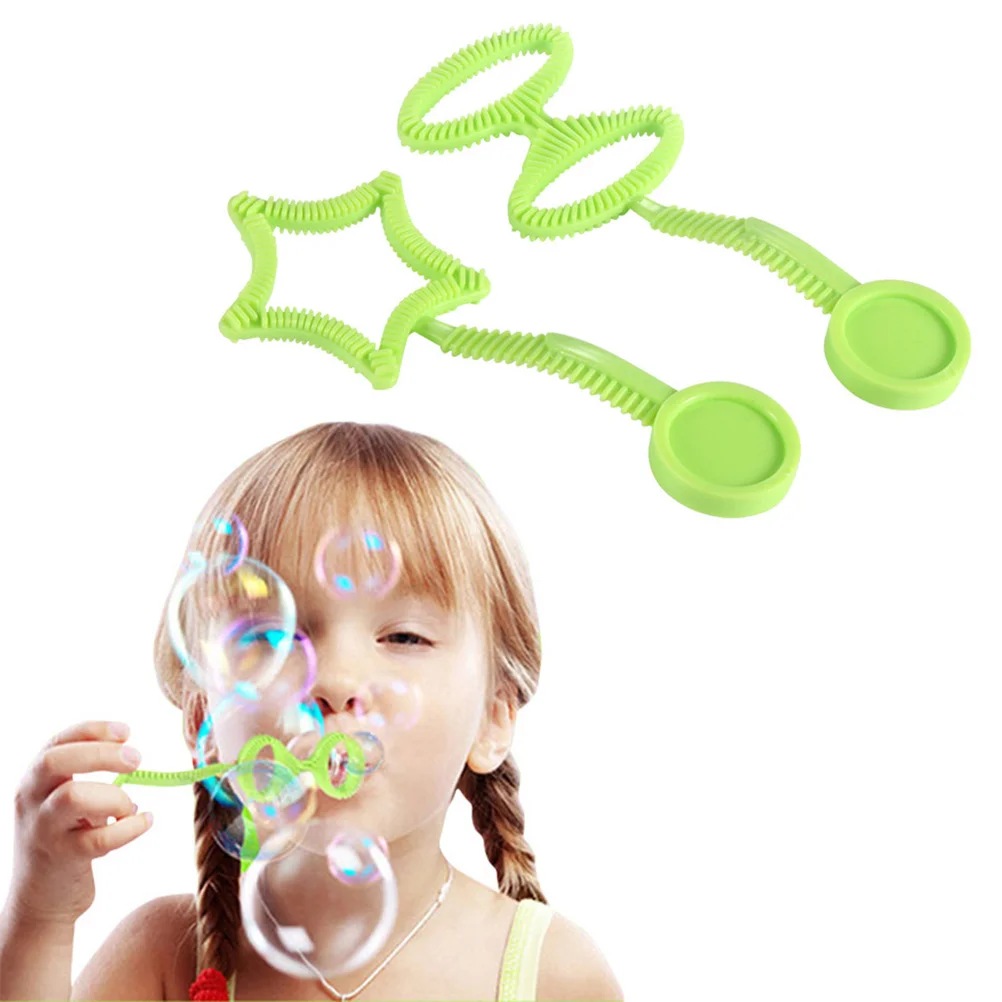 

7Pcs Bubble Wands Toys Set Colorful Bubble Making Wands Tools Bubble Wand Party Favors Summer Outdoor Bubble for Kids