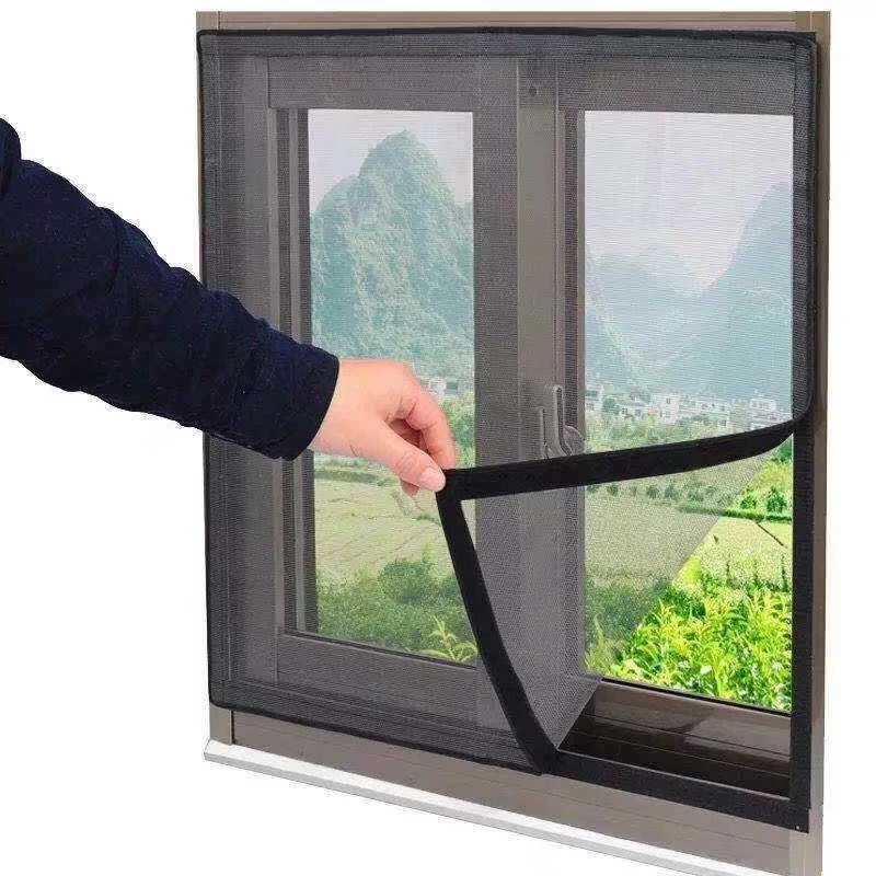 

Anti-mosquito Velcr Window Mesh Anti-fly Curtain Magic Screen Summer Invisible Mosquito Net Mesh Air Fiberglass Mosquito Screen