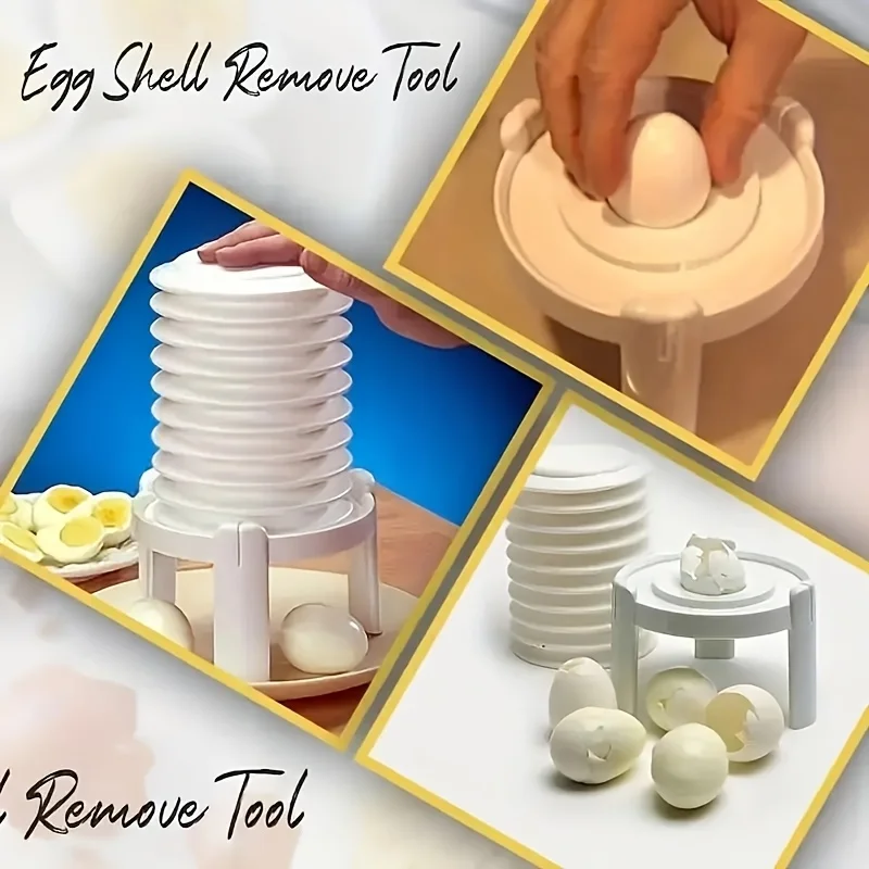 1PC Manual Eggshell Clipper-One second eggshell peeling, food grade plastic safe and reliable, kitchen tool