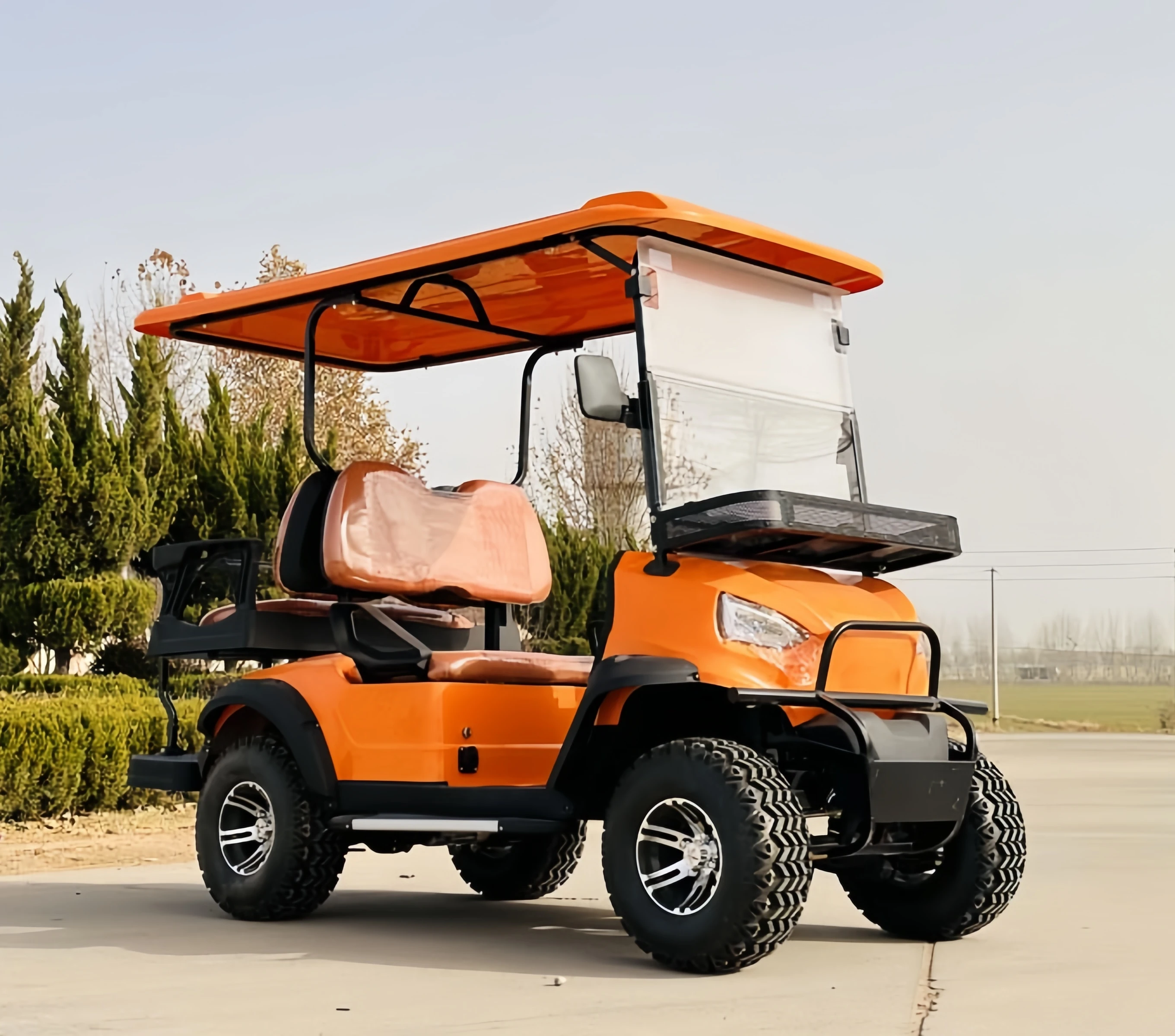 chinese Best-selling in stock Independence suspension Kinghike electric golf cart