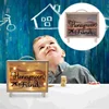 Honeymoon Fund Box Rustic Wood Box Wedding Saving Pot Shadow Piggy Bank with String Light for Weddings Birthday Graduation 2