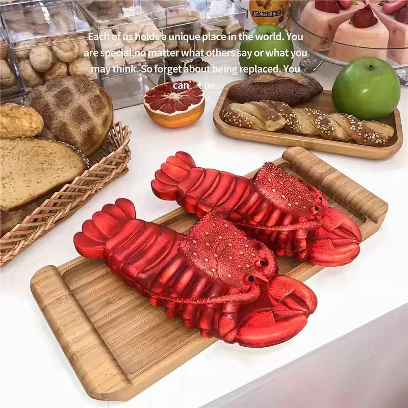 extra wide fit children's shoes Children Runway Lobster Slippers Boy Girl Funny Animal Summer Flip Flops Kids Cute Beach Shower Casual Shoes extra wide children's shoes