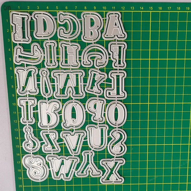 

26 English Alphabet Letters Metal Cutting Dies DIY Scrapbooking Paper Photo Album Crafts Mould Cards Punch Stencils