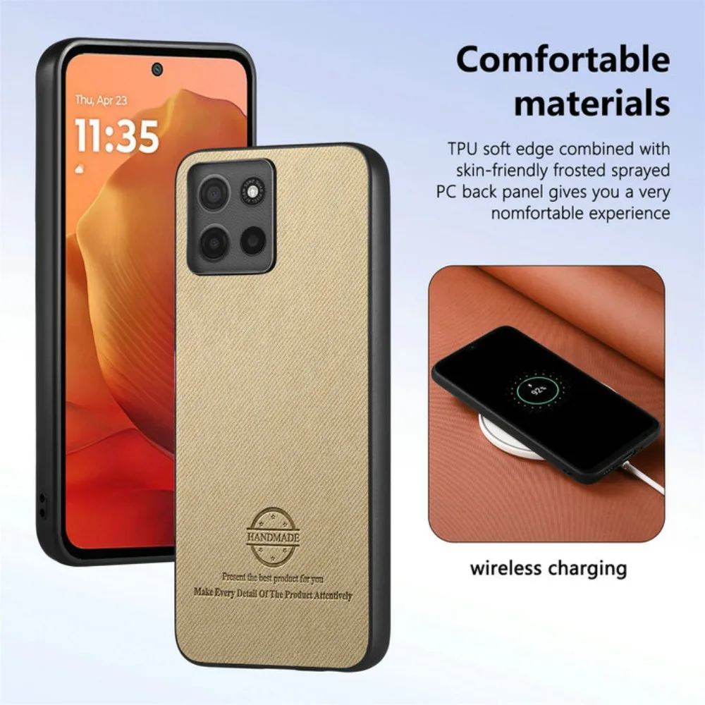 Luxury 5G Armor Leather Back Case