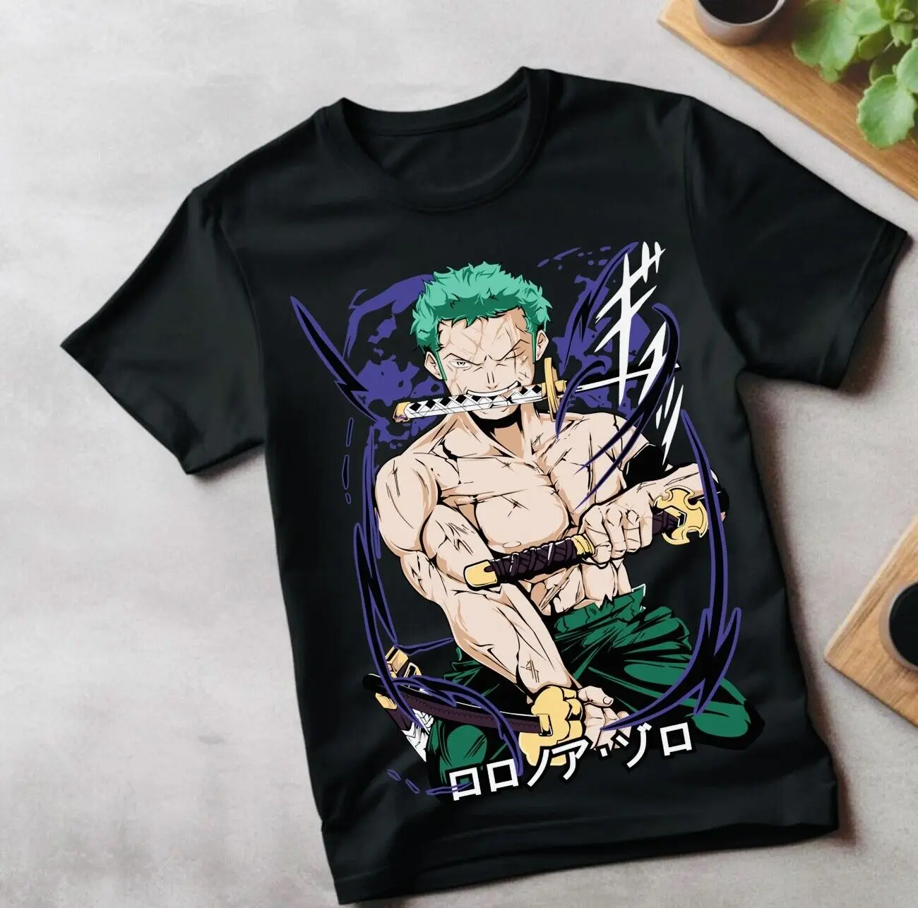 

Рубашка Zoro с аниме, винтажная, специальная, унисекс, футболка с мангой, эксклюзивная рубашка из аниме, все размеры