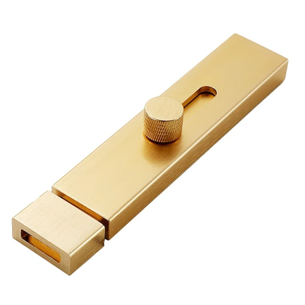 Door Bolt Punch-free Bolt Door Latch No Hole Punch Buckle Ecurity Lock Thickened Room Latch Anti-Barn