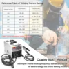 2in1 MIG MMA Welders Carbon Dioxide Gases-Shielded and Manual Welding Multipurpose IGBT Direct Current Inverter Welders Tools 5
