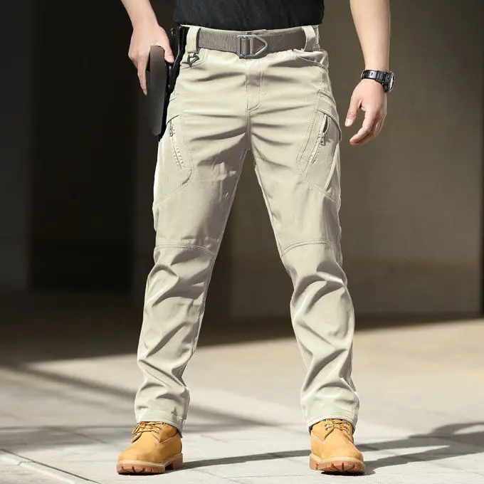 

2023 Men Spring Autumn New Casual Army Long Trousers Male Camping Overalls Tactical Pants Men Techwear Cargo Pants F150