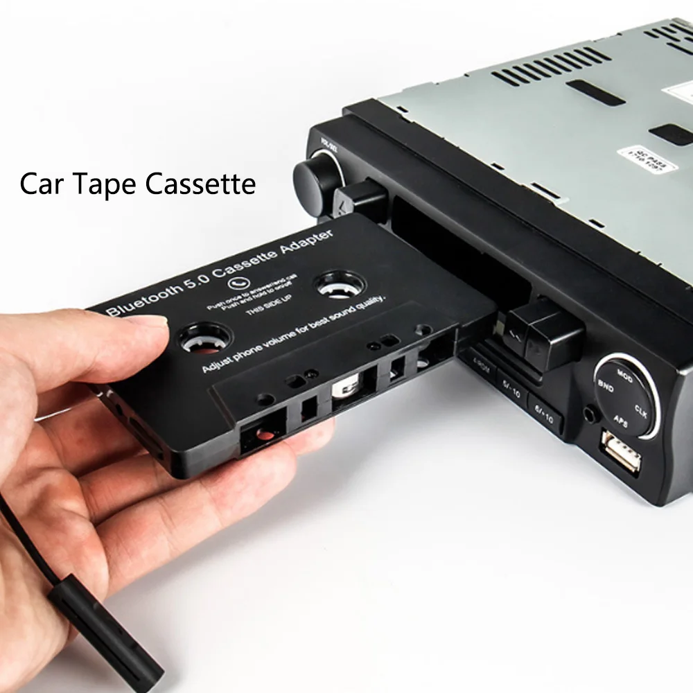 High Quality Bluethooth 5.0 Vintage Car Cassette SBC MP3 Tape Player Adapter Kit Stereo Audio Cassette Player
