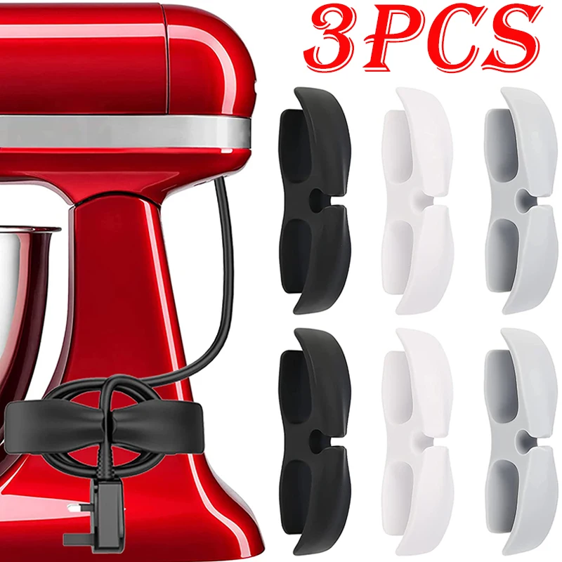 

3/1PCS Cord Organizer Cable Management Clip Cable Storage Holder Keeper Wrapper Winder Air Fryer Coffee Machine Kitchen Winder