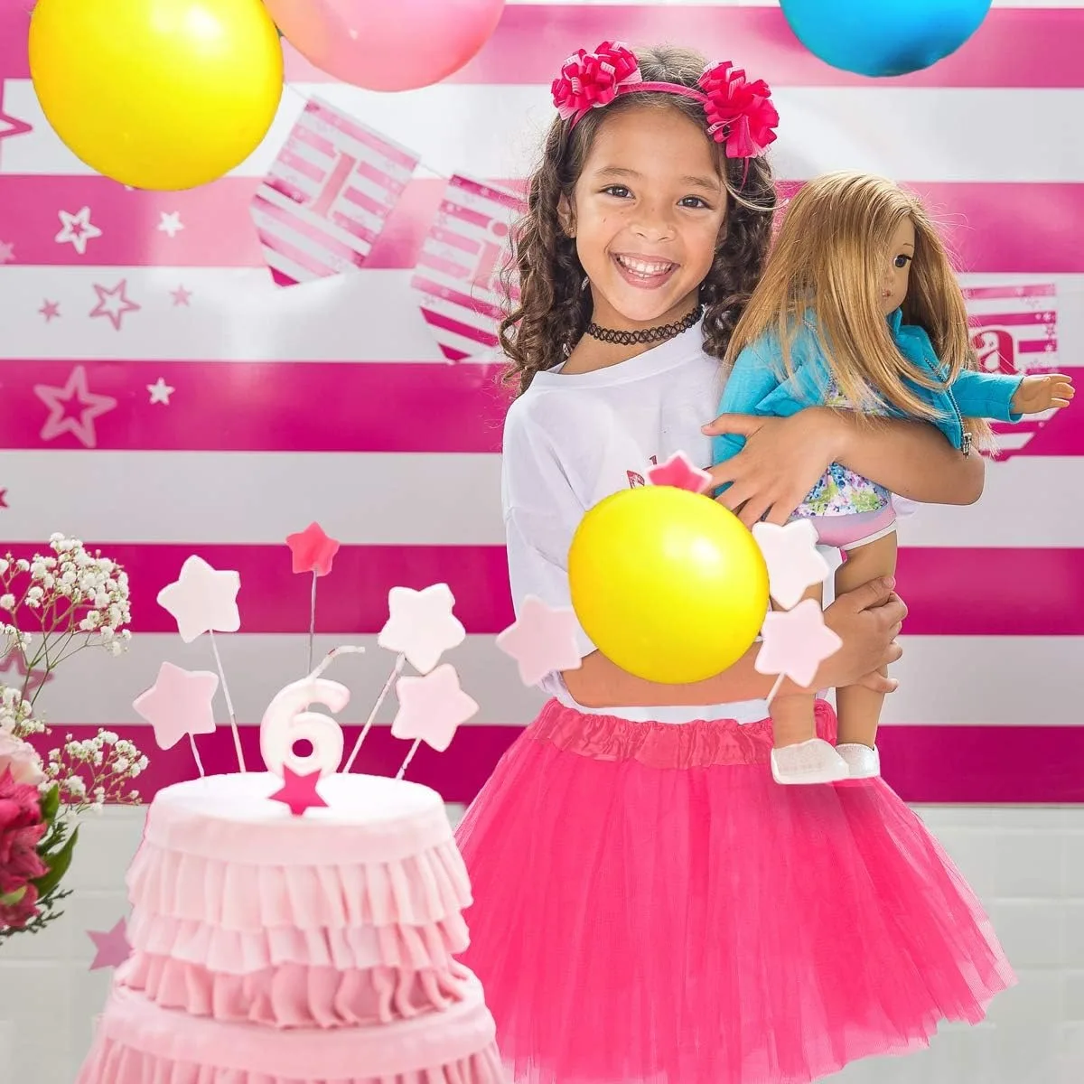 Girl Tutu Skirt petticoat 3 Layers Tulle Tutus for Little Girls Fluffy Ballet Dress Up for Toddler Kids Children(2T-8T) tulle tutu skirt