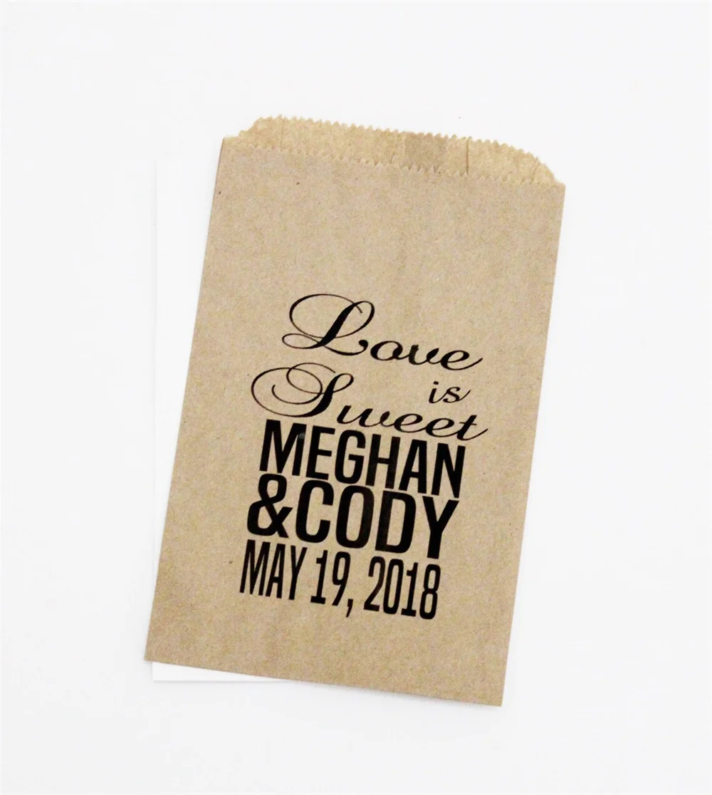 

25 пакетов для конфет, свадебные подарочные пакеты, пакеты для конфет