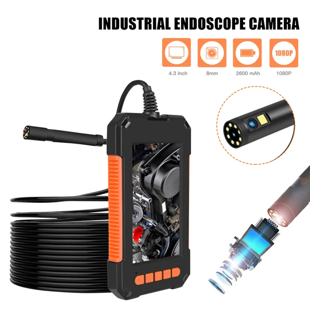 Caméra endoscope étanche IP67, écran LCD 4.3 4